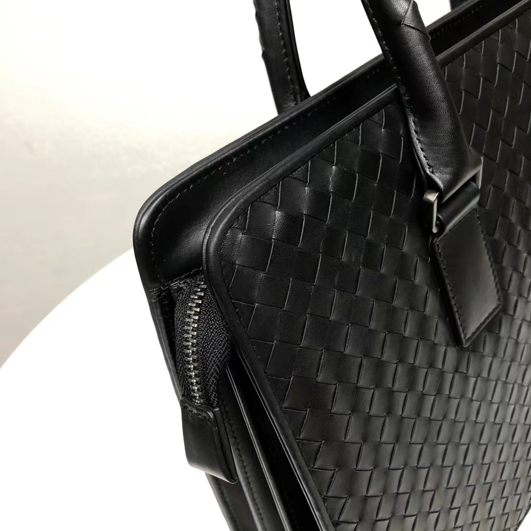 [TOP] Bottega Veneta BV Men's Briefcases - Black