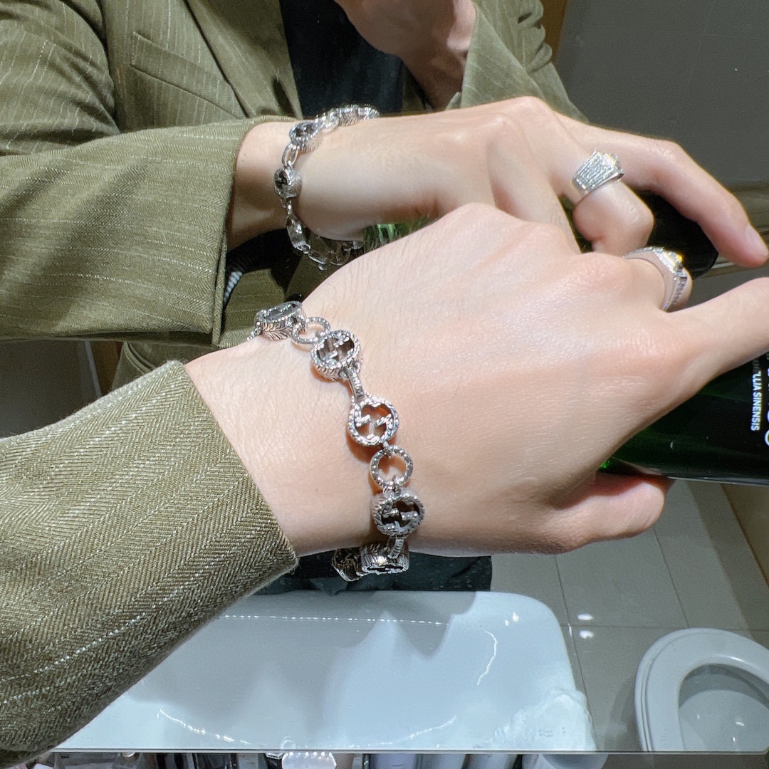 [TOP] GUCCI Bracelet - Silver