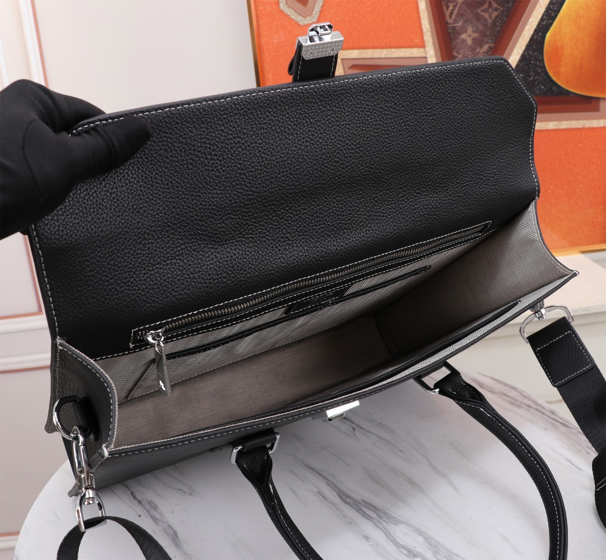 [TOP] HERMES Men's Briefcases - 3 Color