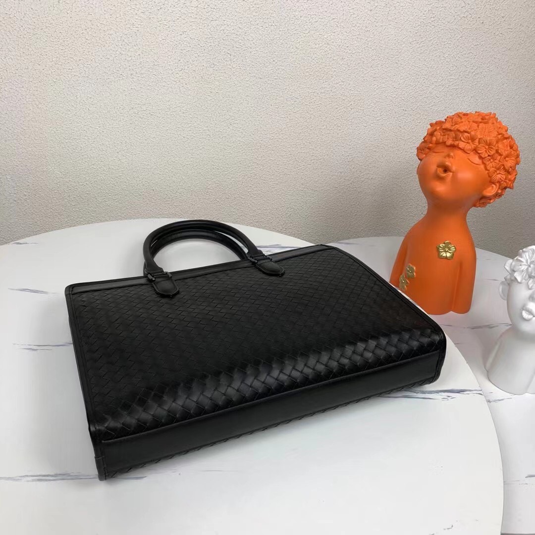 [TOP] Bottega Veneta BV Men's Briefcases - Black