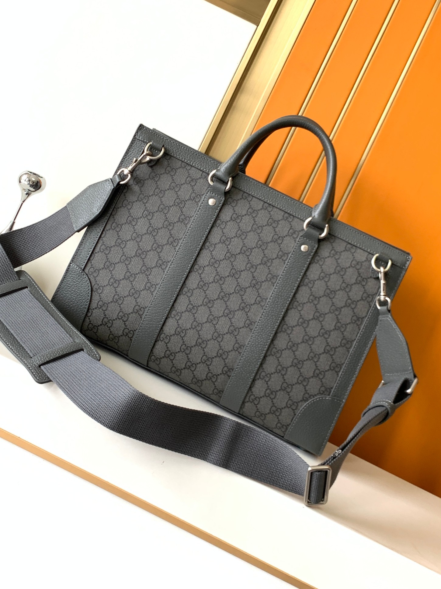 [TOP] GUCCI Men's Briefcases 39x28x10 cm - Black