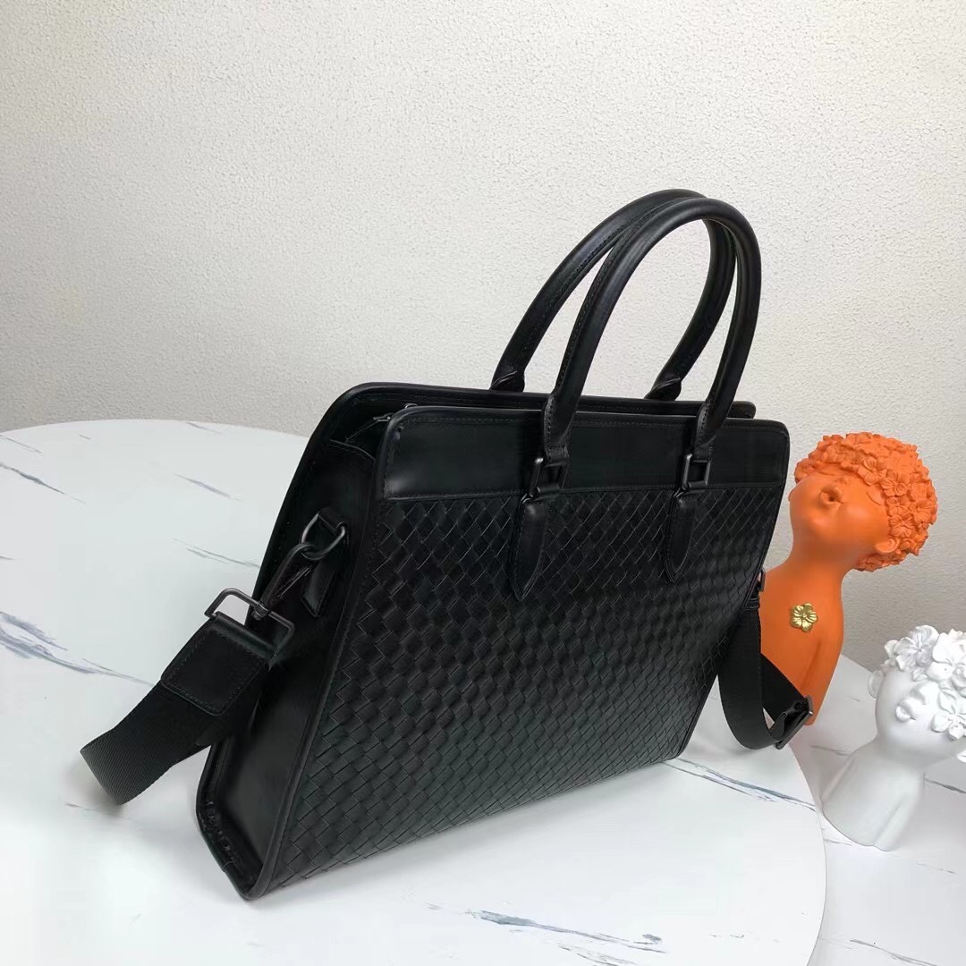 [TOP] Bottega Veneta BV Men's Briefcases - Black