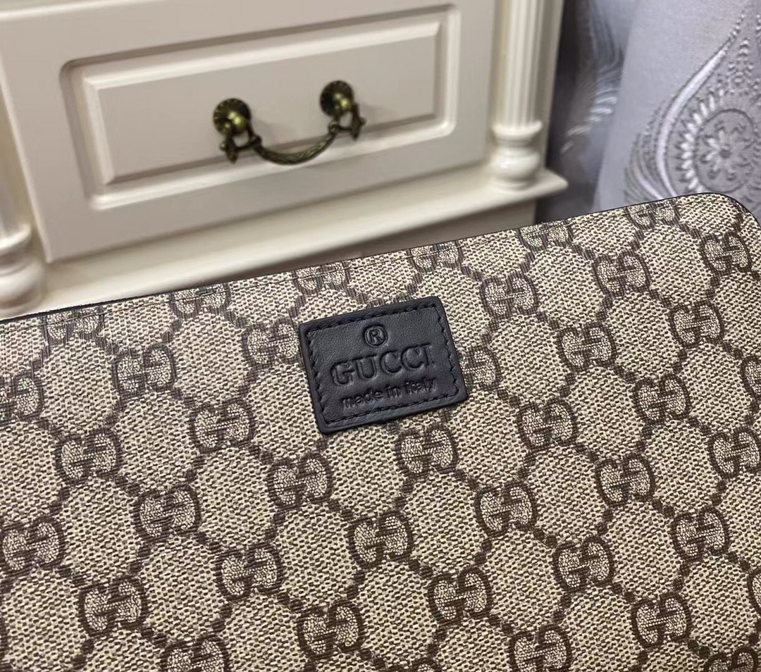 [TOP] GUCCI Men's Wallet - Brown