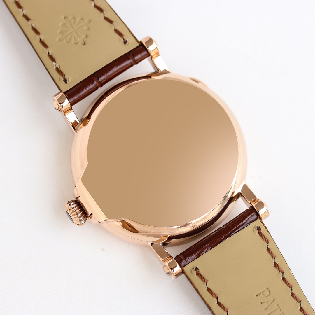 [TOP] Patek Philippe Men's 38mm Watch - Brown