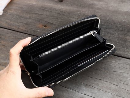 [TOP] GUCCI Men's Wallet - Black