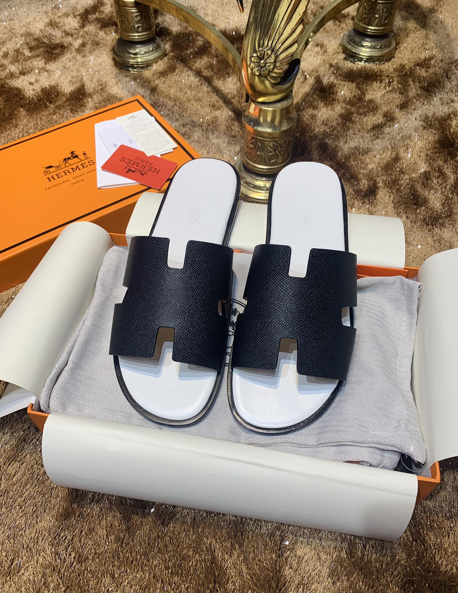 [TOP] HERMES Men's Slippers - 21 Colors
