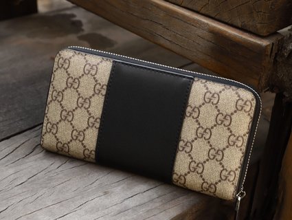 [TOP] GUCCI Men's Wallet - Black