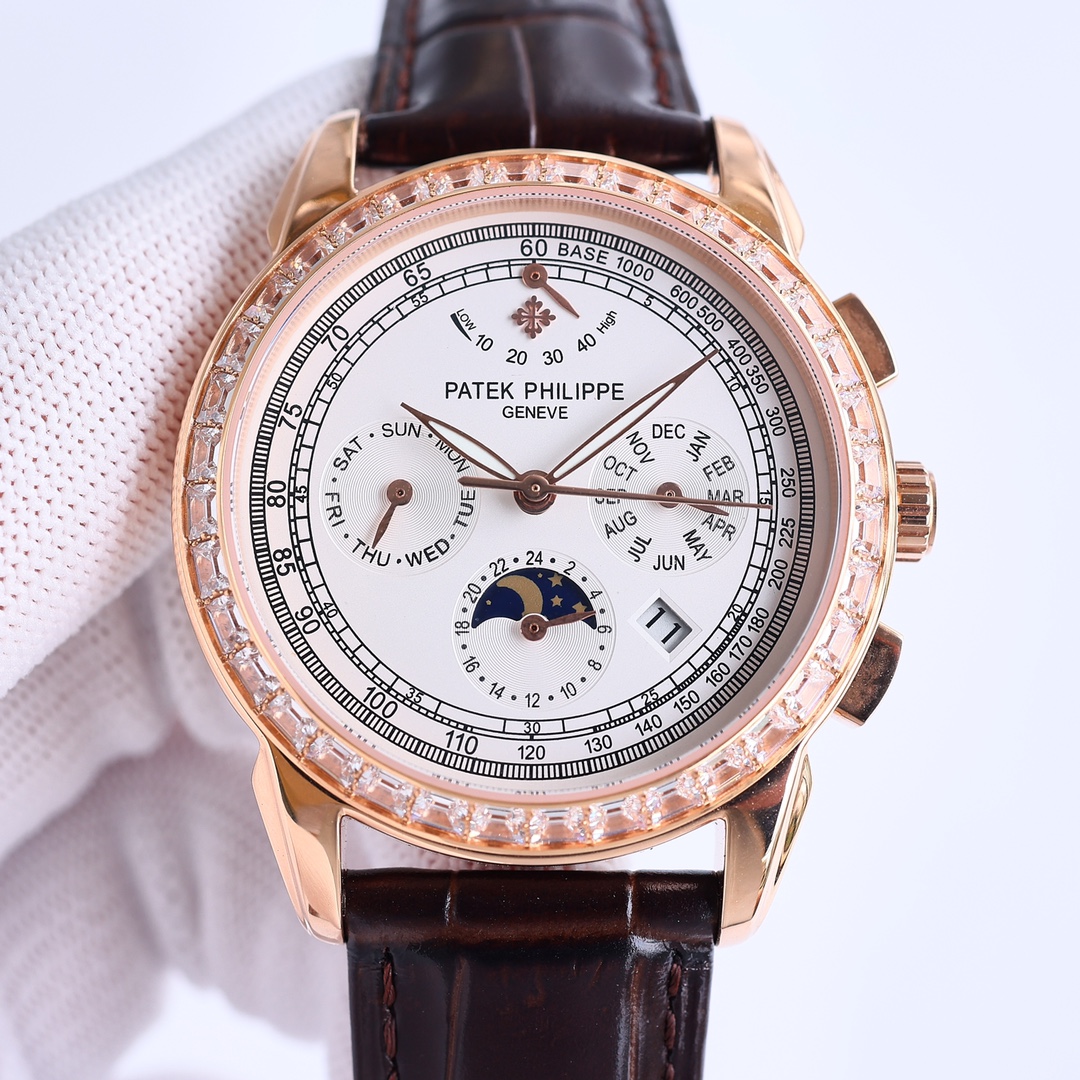 [TOP] Patek Philippe Men's 42mm Watch - 2 Colors