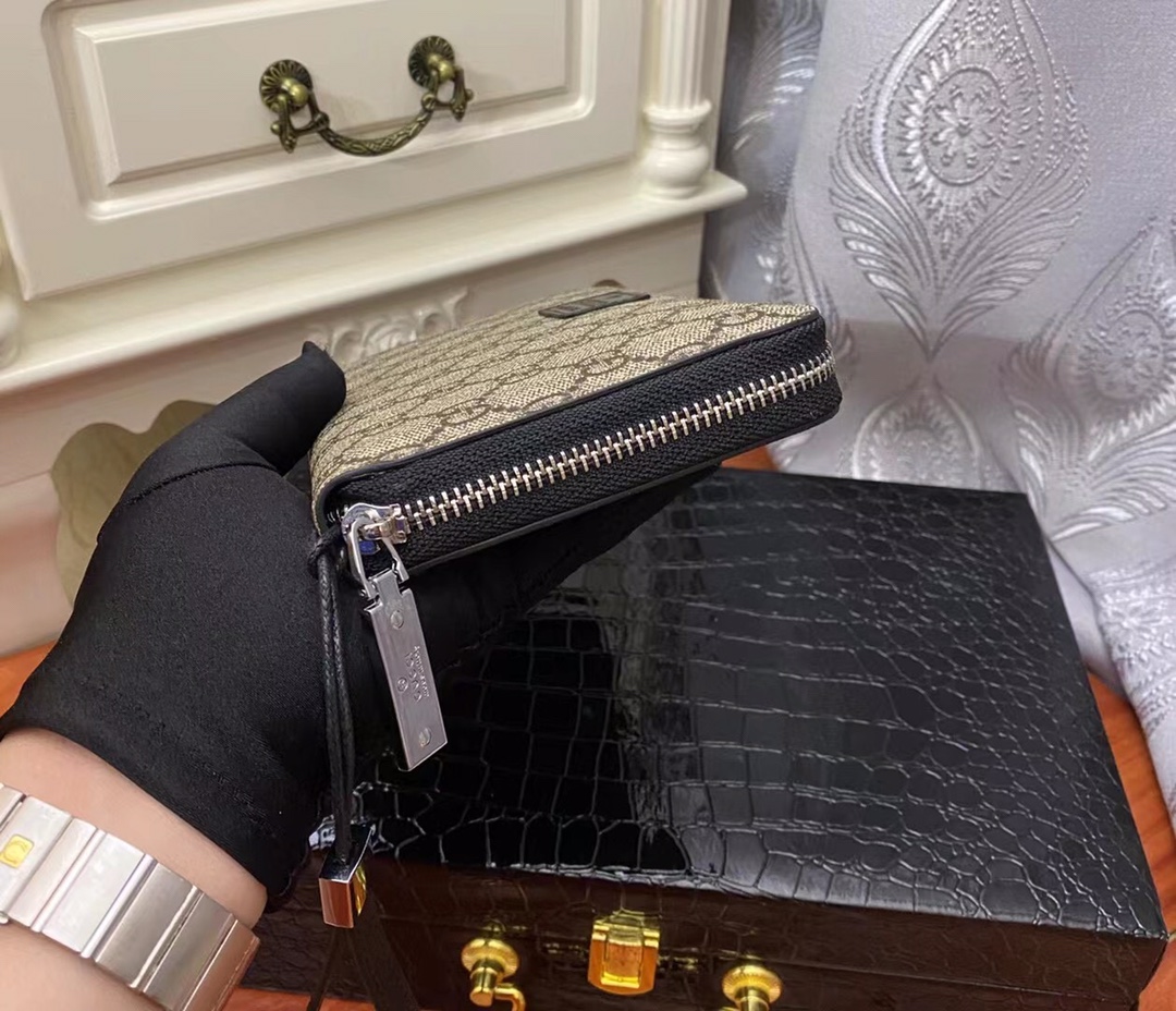 [TOP] GUCCI Men's Wallet - Brown