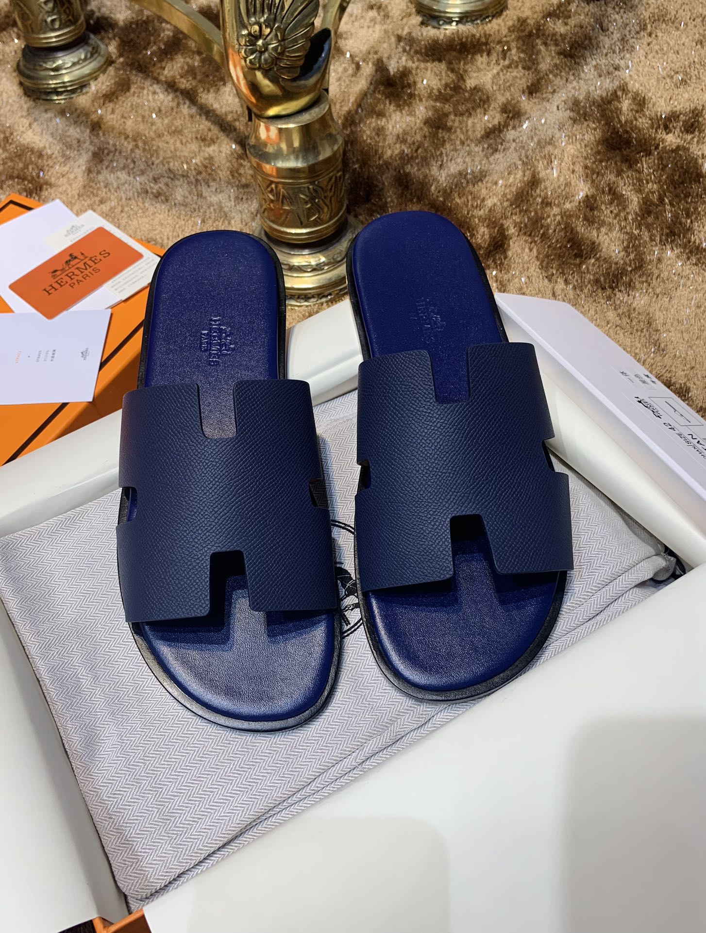 [TOP] HERMES Men's Slippers - 21 Colors