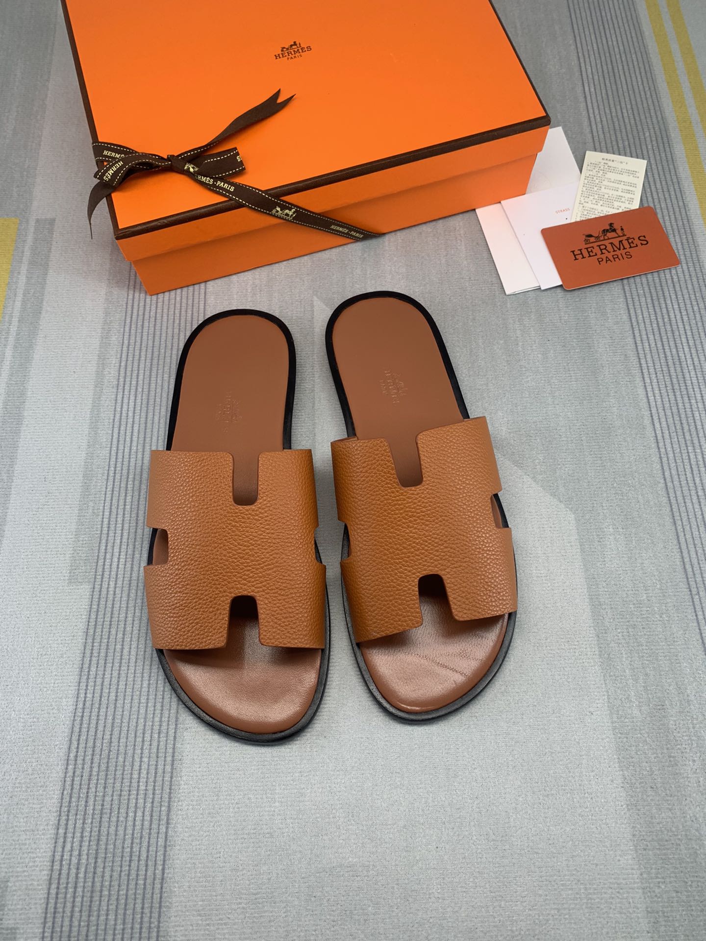 [TOP] HERMES Men's Slippers - 21 Colors