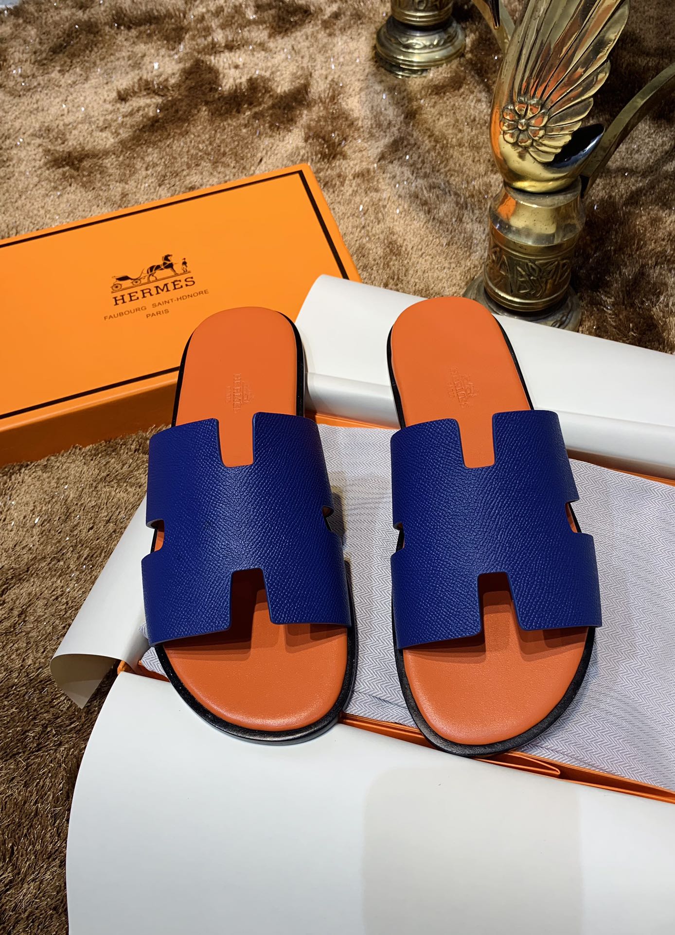 [TOP] HERMES Men's Slippers - 21 Colors