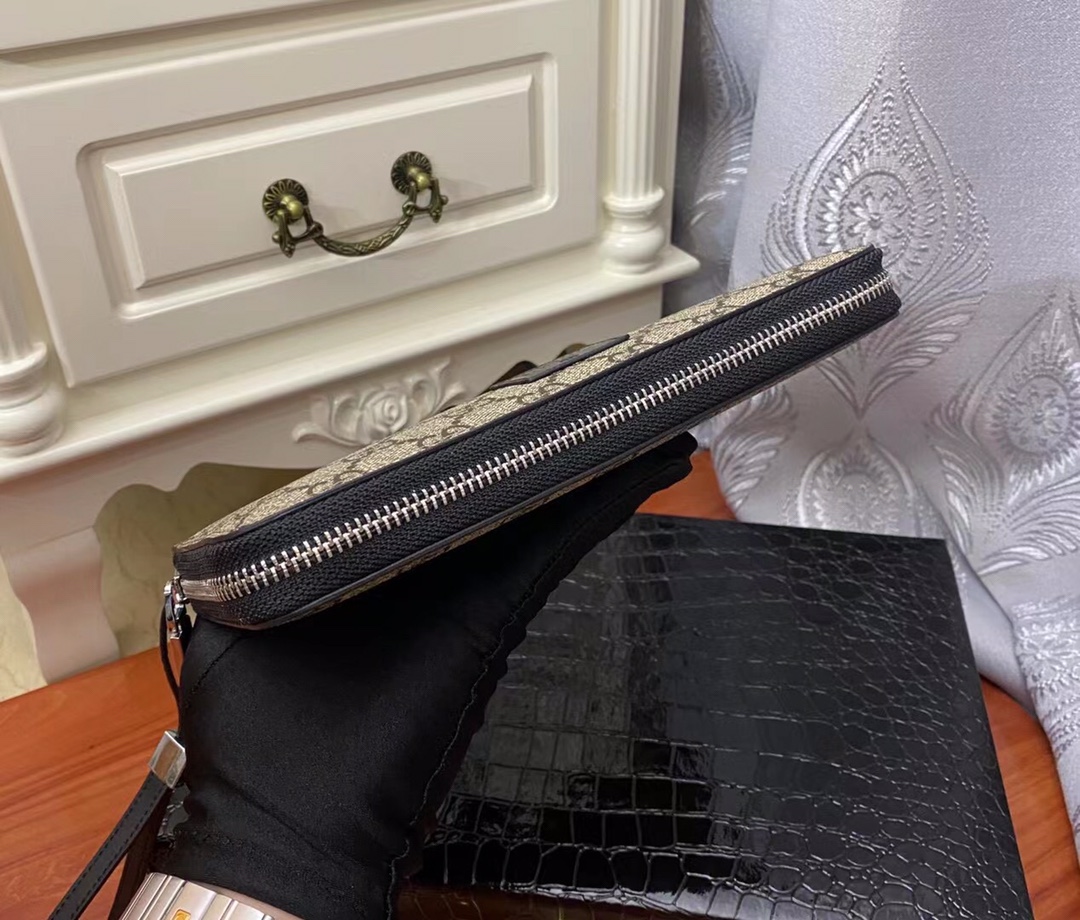 [TOP] GUCCI Men's Wallet - Brown