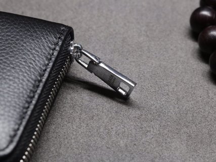 [TOP] PRADA Men's Wallet - Black
