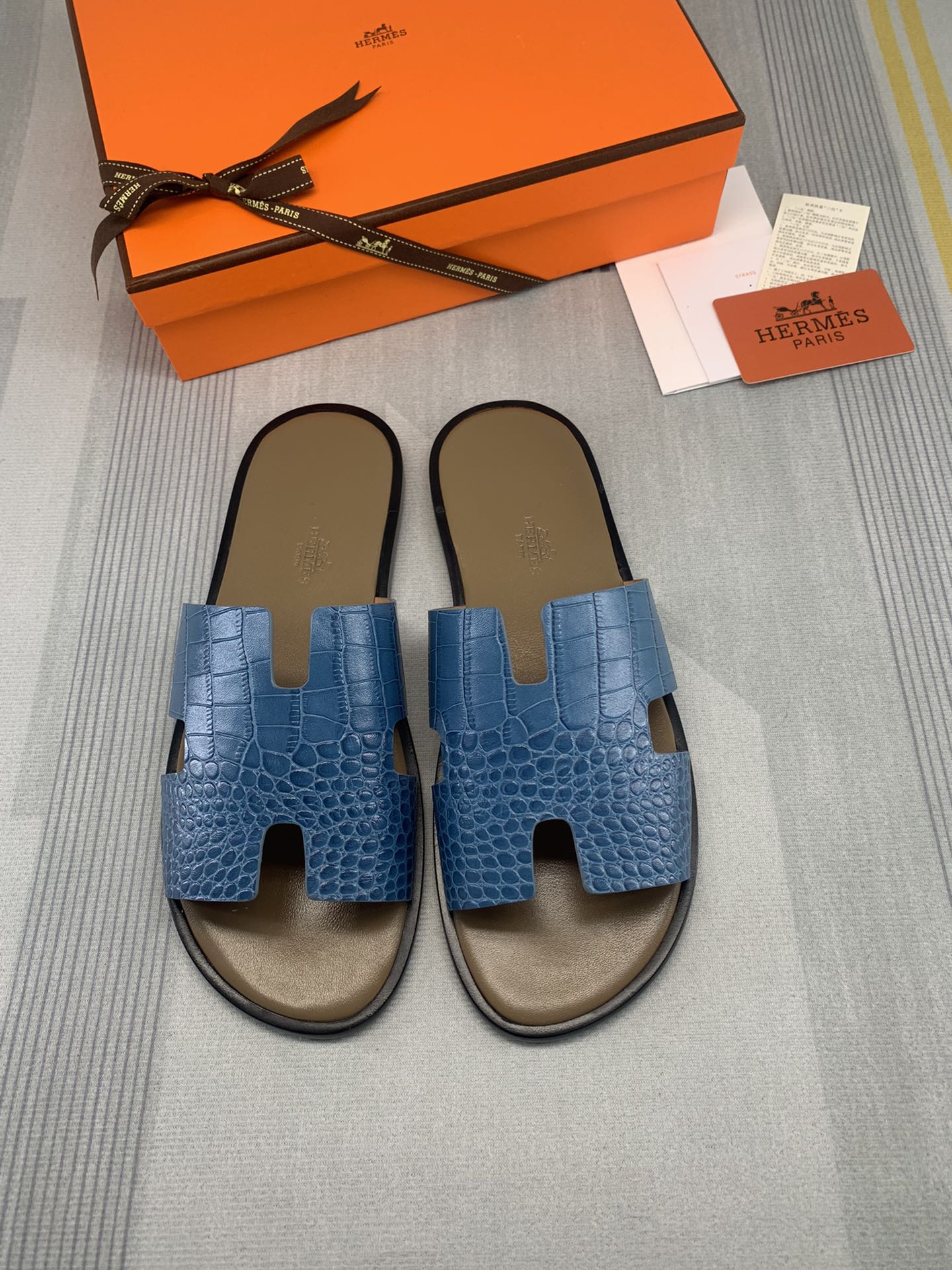 [TOP] HERMES Men's Slippers - 21 Colors