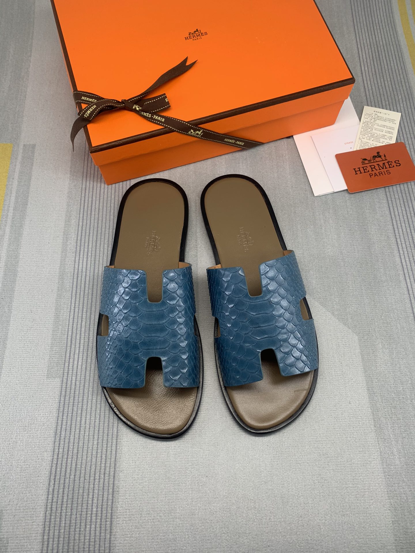 [TOP] HERMES Men's Slippers - 21 Colors