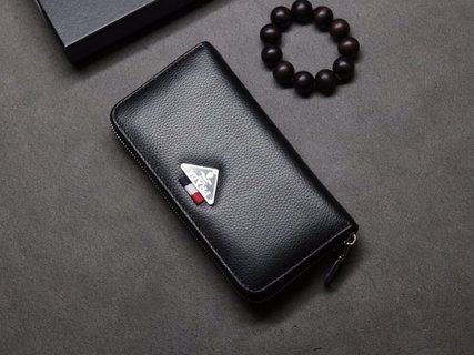 [TOP] PRADA Men's Wallet - Black