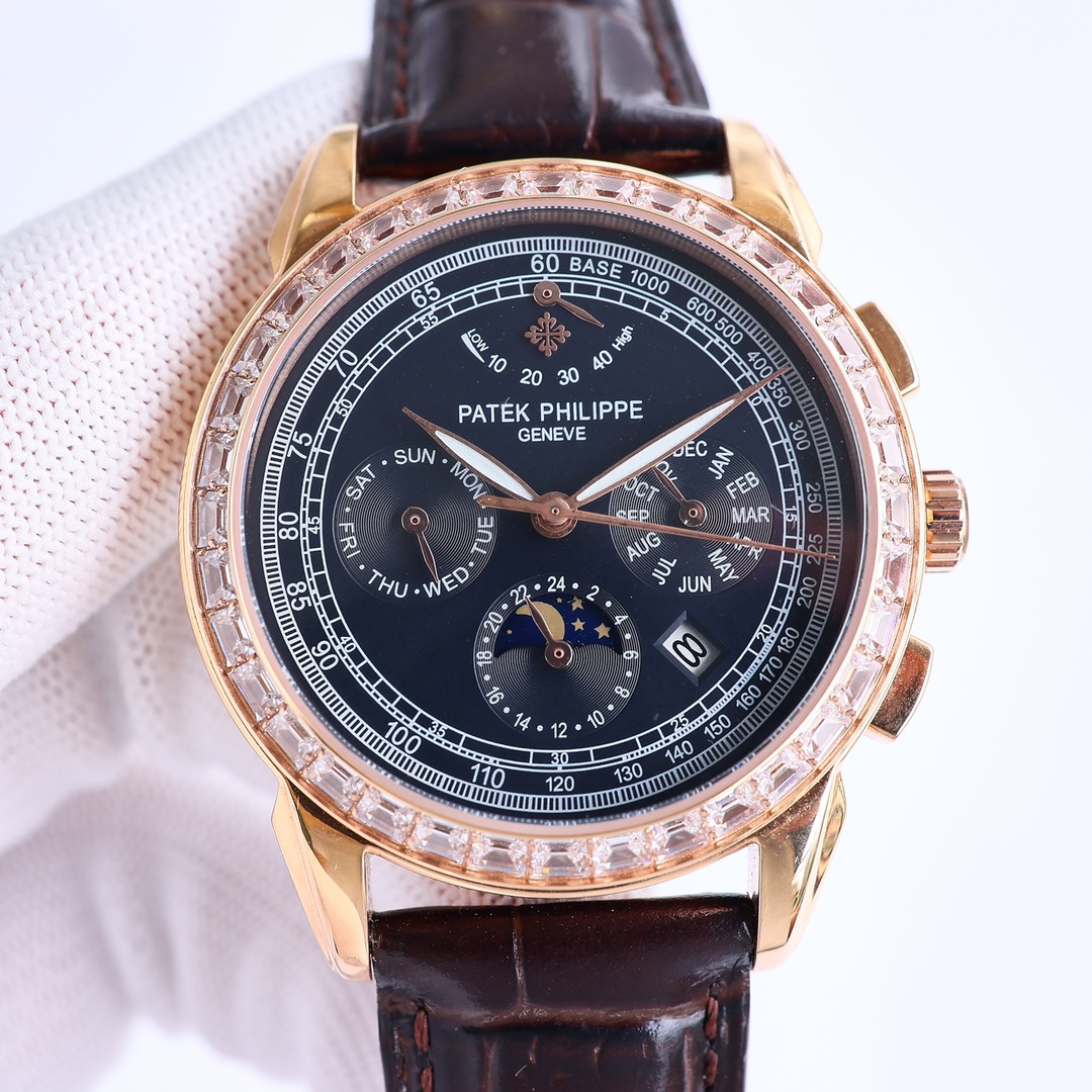 [TOP] Patek Philippe Men's 42mm Watch - 2 Colors