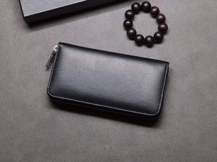 [TOP] PRADA Men's Wallet - Black
