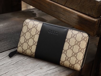 [TOP] GUCCI Men's Wallet - Black