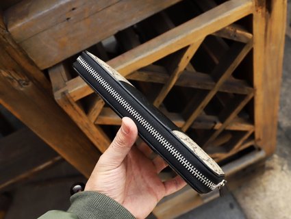 [TOP] GUCCI Men's Wallet - Black