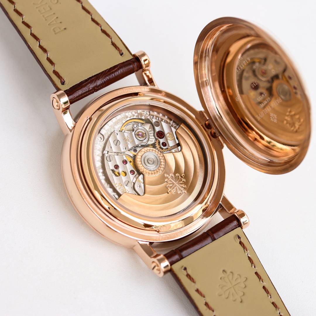 [TOP] Patek Philippe Men's 38mm Watch - Brown