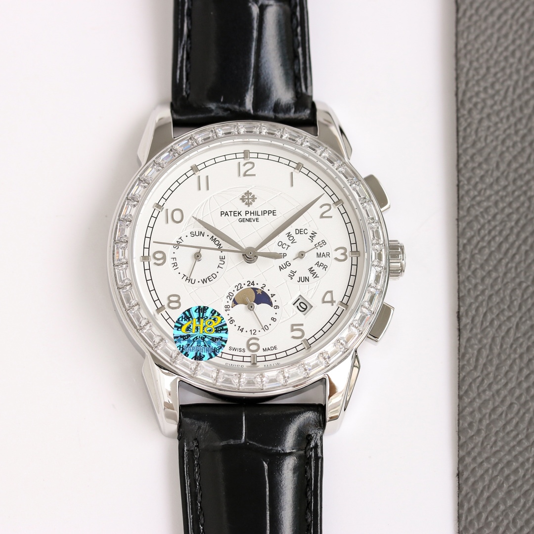 [TOP] Patek Philippe Men's 42mm Watch - 4 Colors