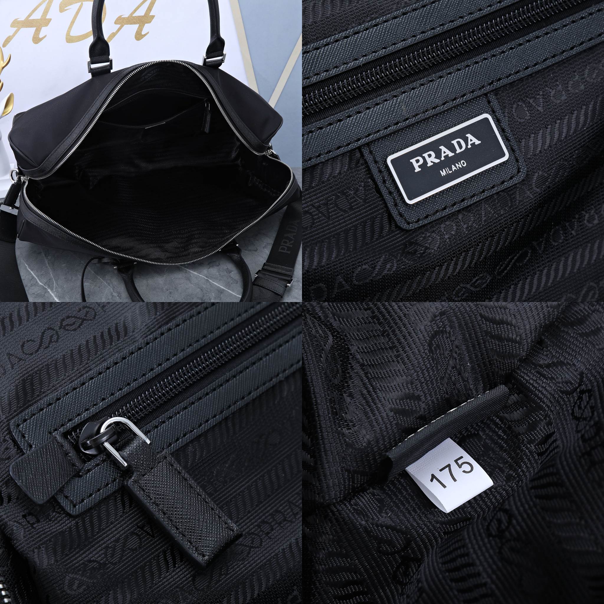 [Top] PRADA Men's Travel Bags  48x26x16.5 cm