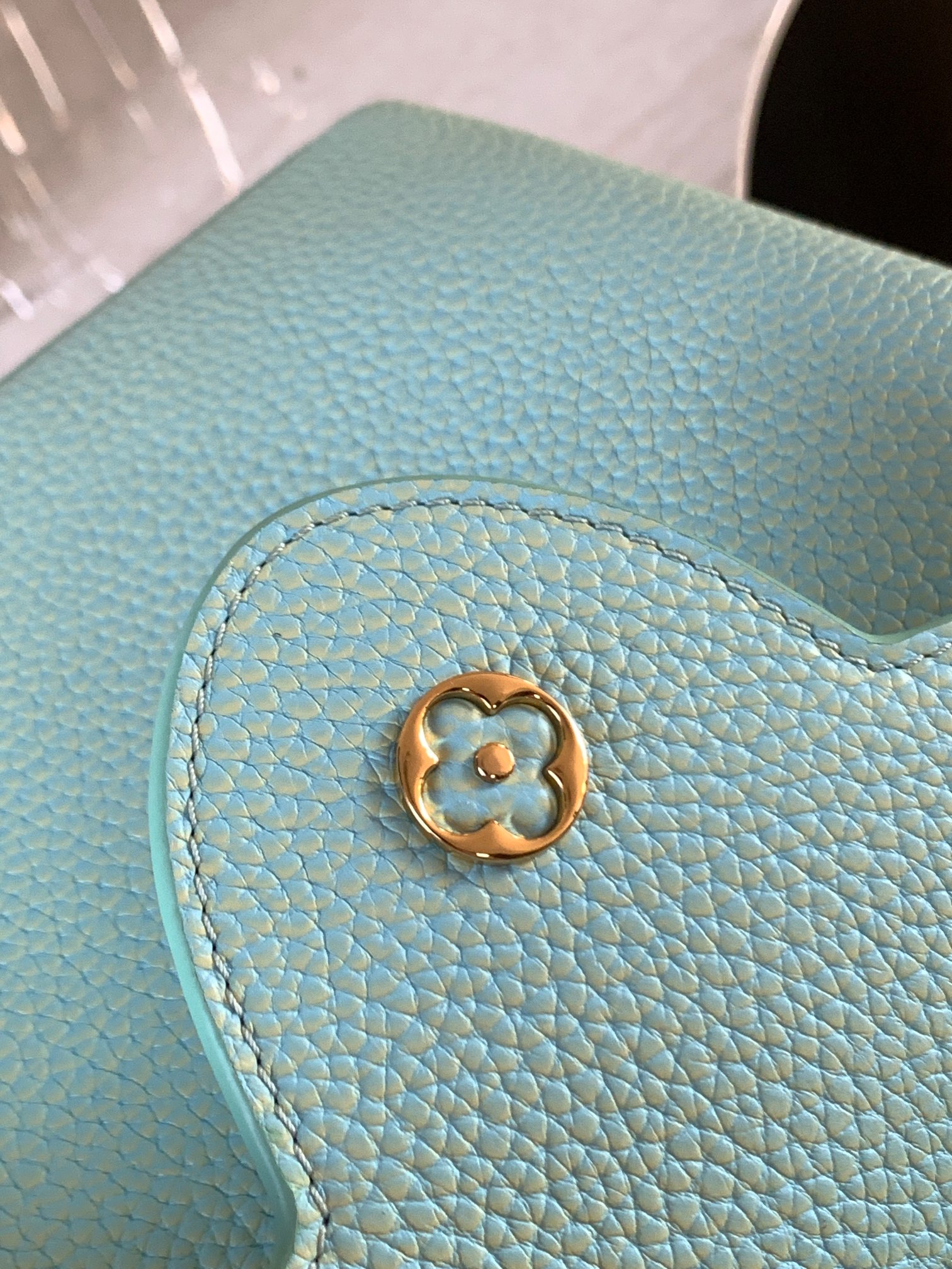 [TOP] Louis Vuitton LV Capucines Bag MINI/BB - Blue