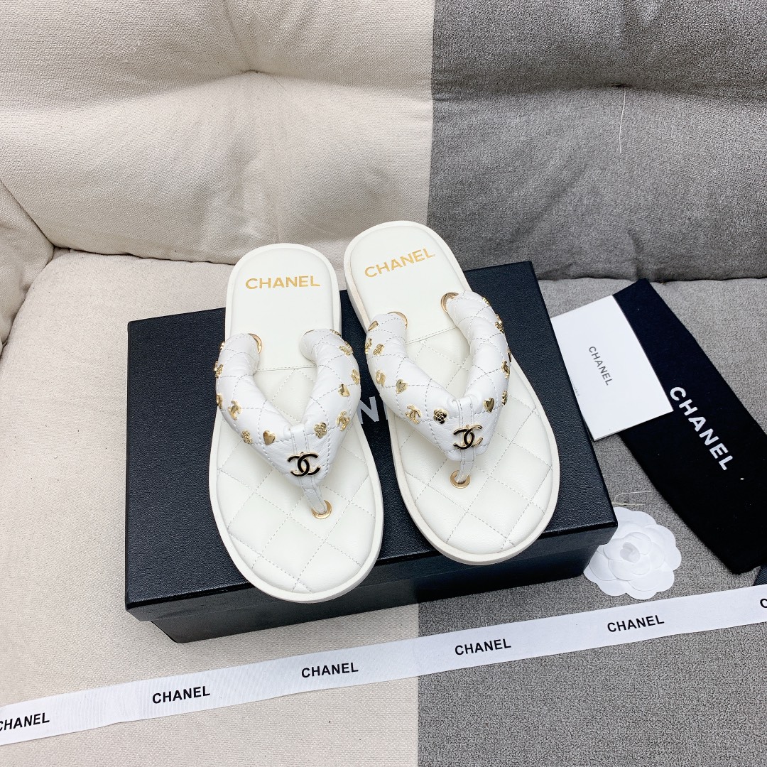 [TOP] CHANEL Slippers - 3 Colors