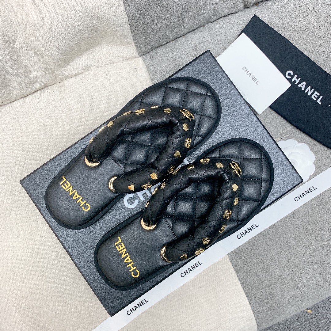 [TOP] CHANEL Slippers - 3 Colors