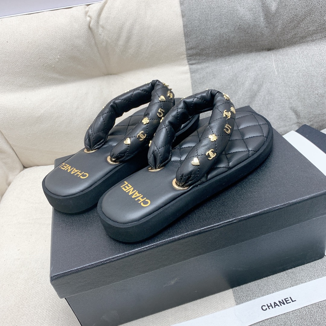 [TOP] CHANEL Slippers - 3 Colors