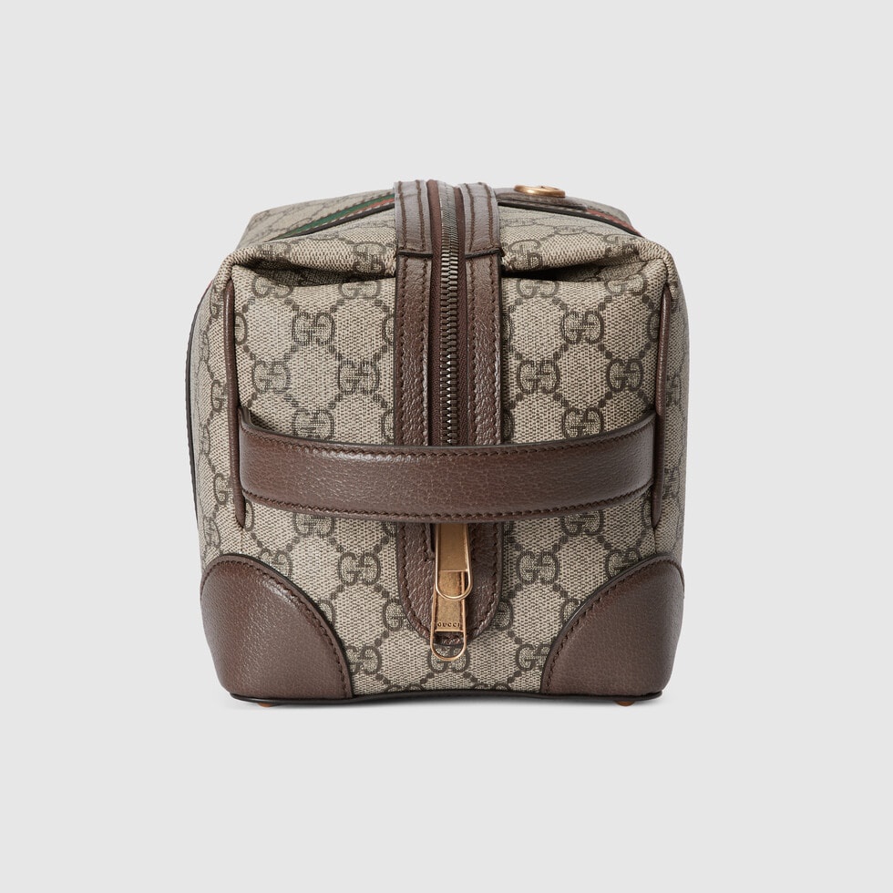 [TOP] GUCCI G*G Wash Bag - Black