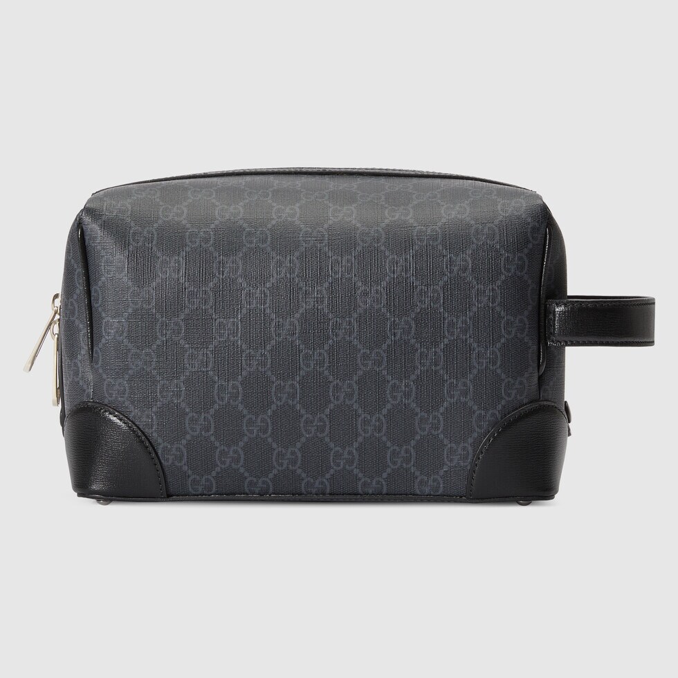 [TOP] GUCCI G*G Wash Bag - Black