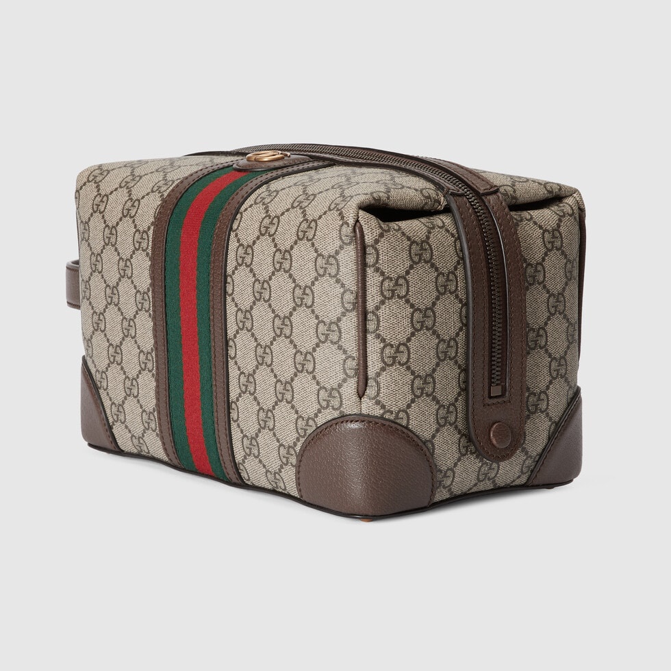 [TOP] GUCCI G*G Wash Bag - Black