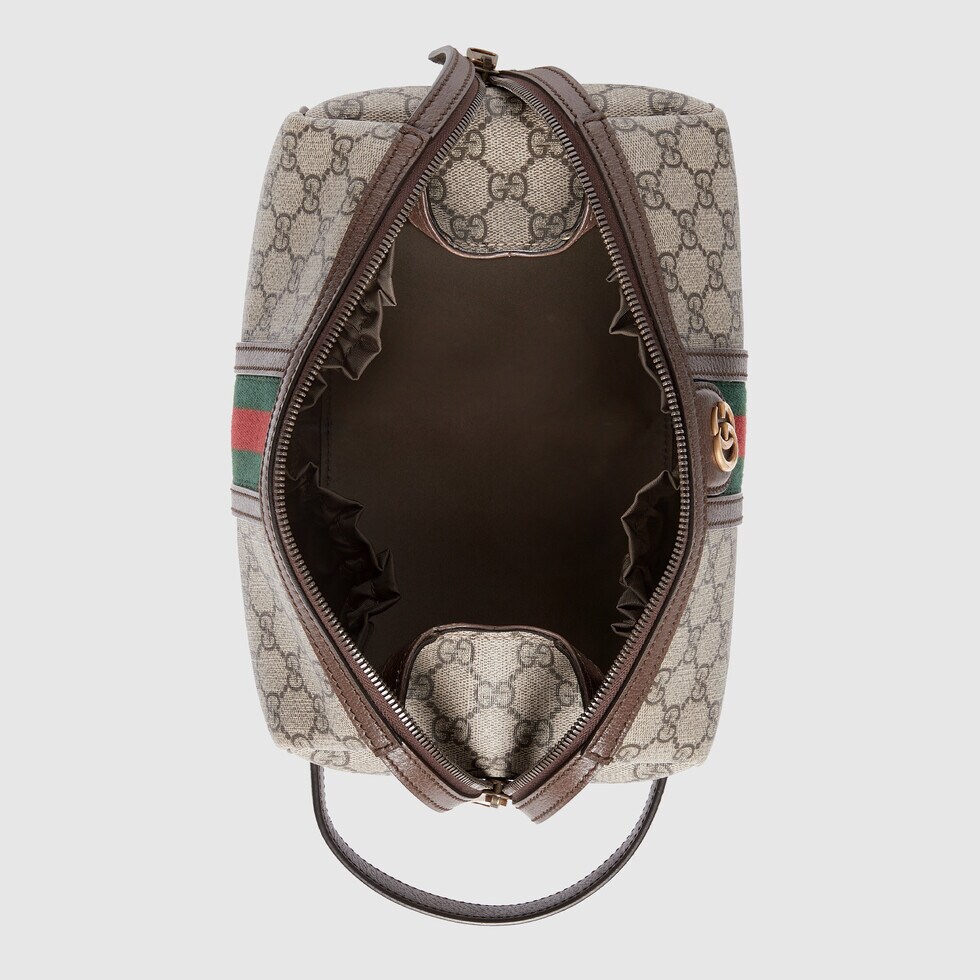 [TOP] GUCCI G*G Wash Bag - Black
