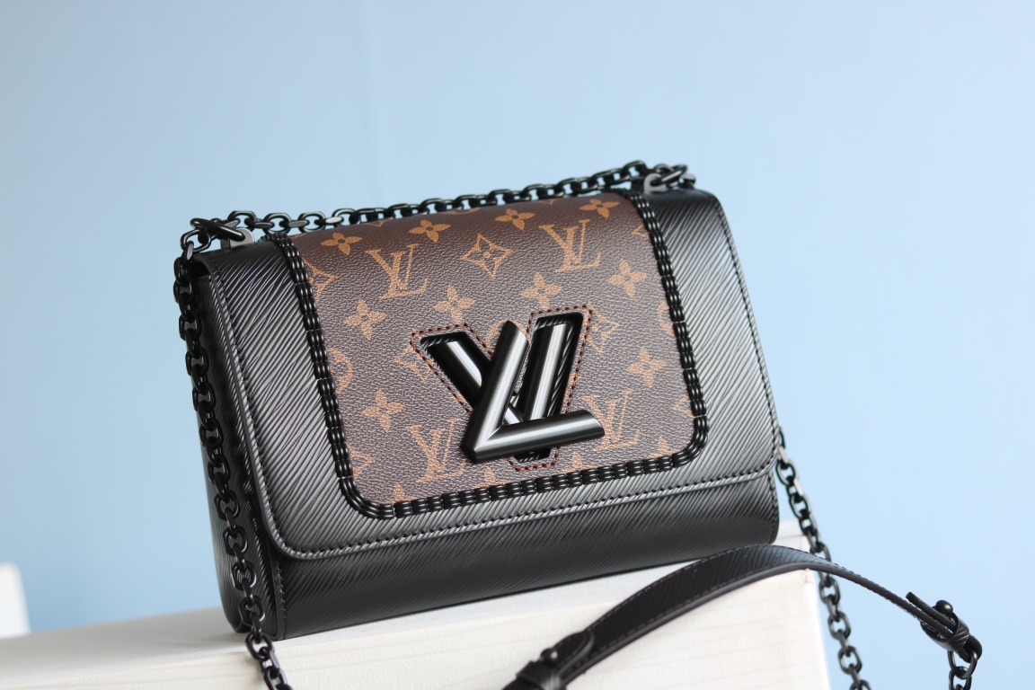 [TOP] Louis Vuitton LV  Twist MM Bag 23 x 18 x 8 cm- 2 Colors