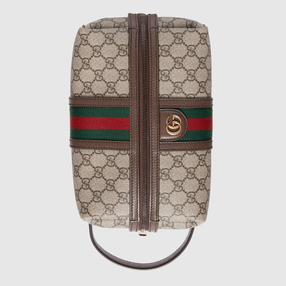 [TOP] GUCCI G*G Wash Bag - Black