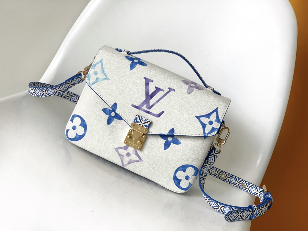 [TOP] Louis Vuitton LV L*V Pochette Métis 25.0 x 19.0 x 7.0 cm - Monogram flowers