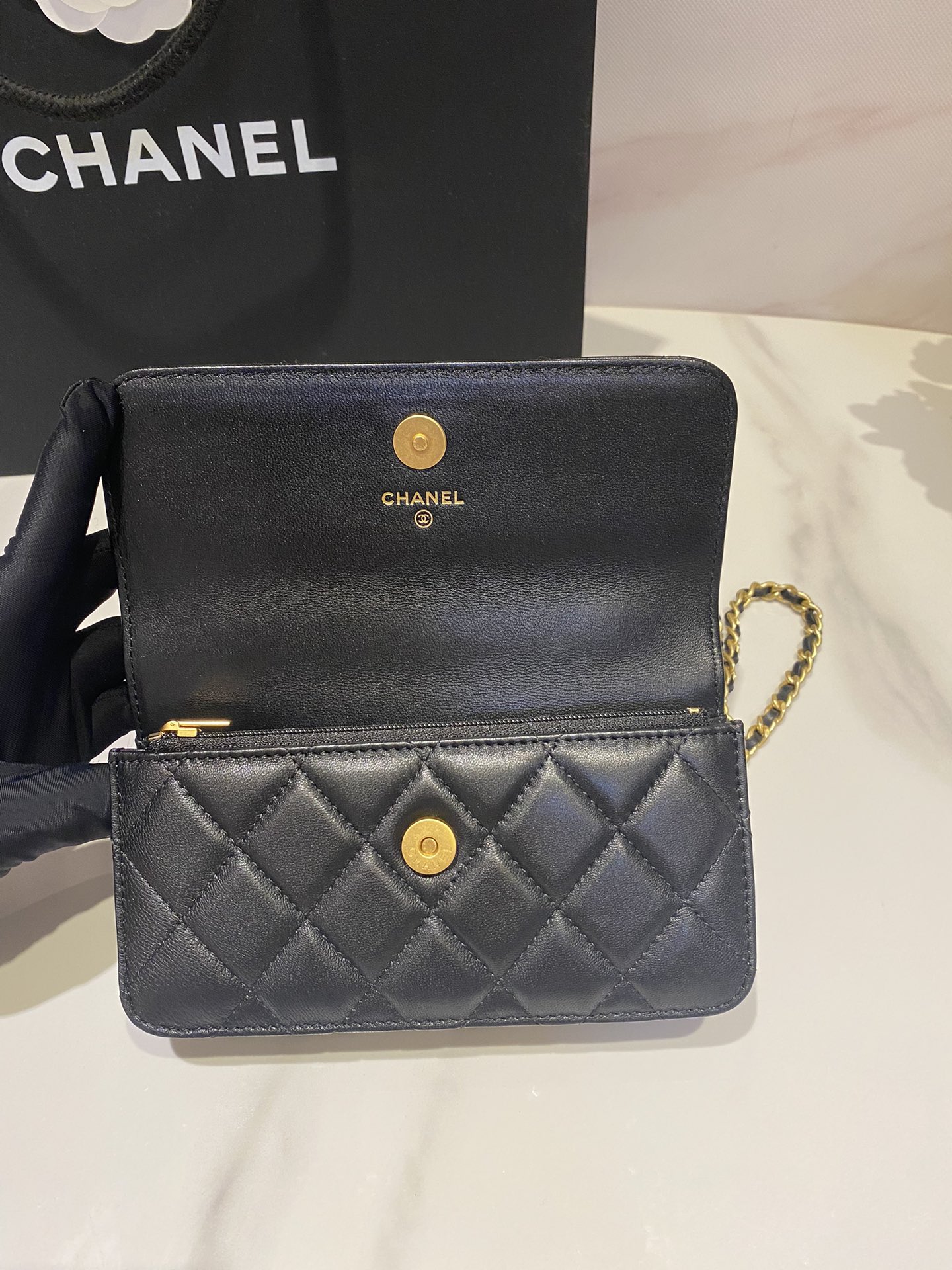 [TOP] CHANEL COCO Handbag 17cm - GHW