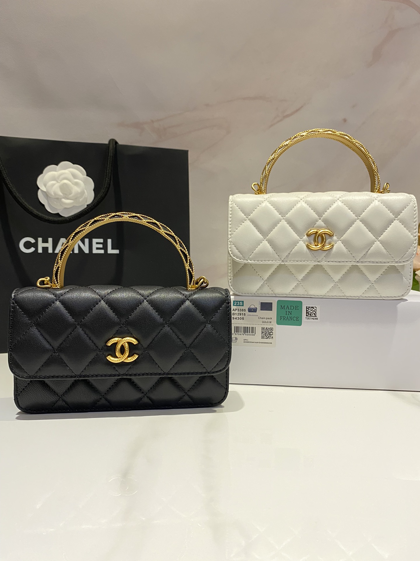 [TOP] CHANEL COCO Handbag 17cm - GHW