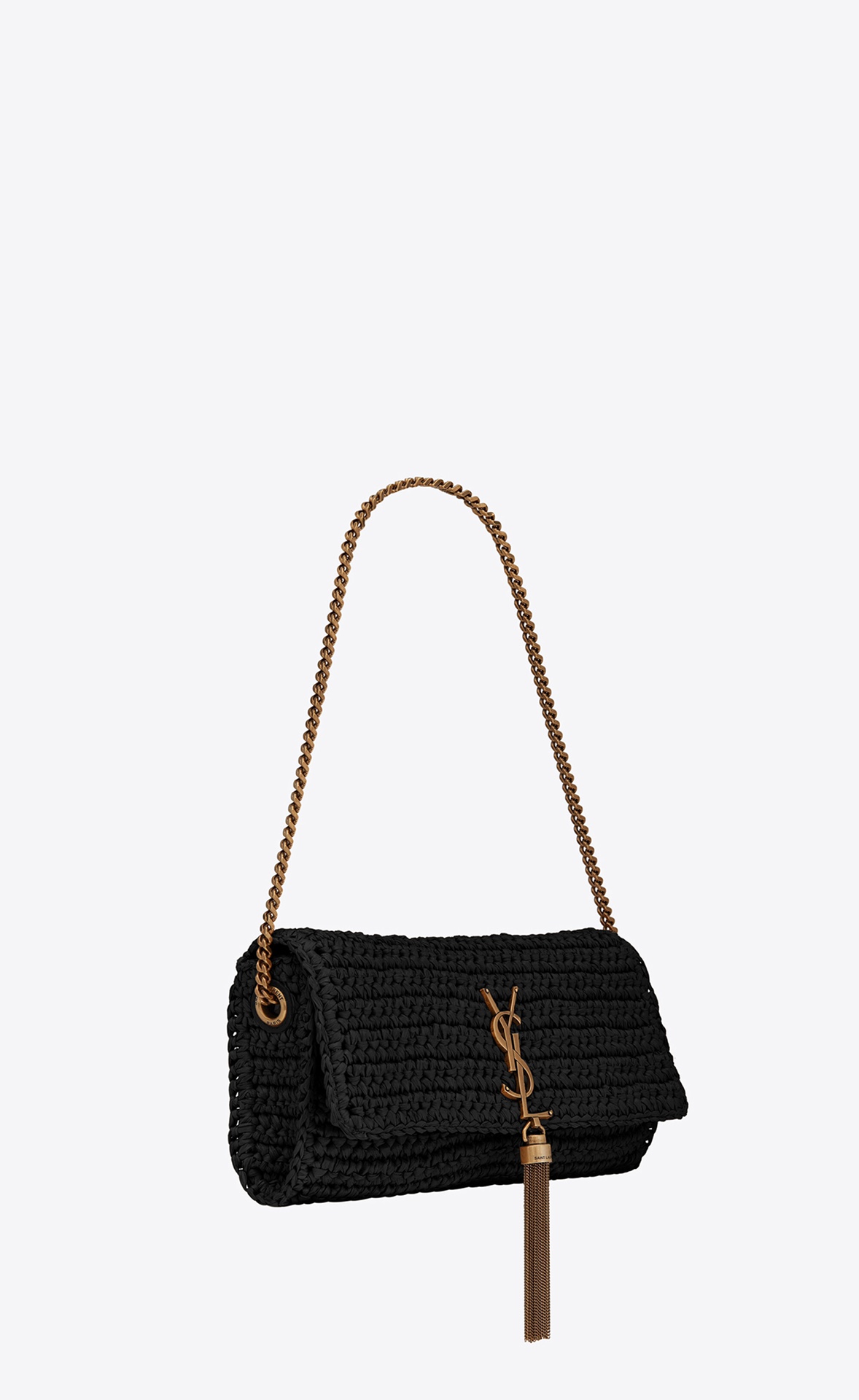 [TOP] Yves Saint Laurent YSL 𝑲𝒂𝒕𝒆 ⁹⁹  Straw Woven Bag