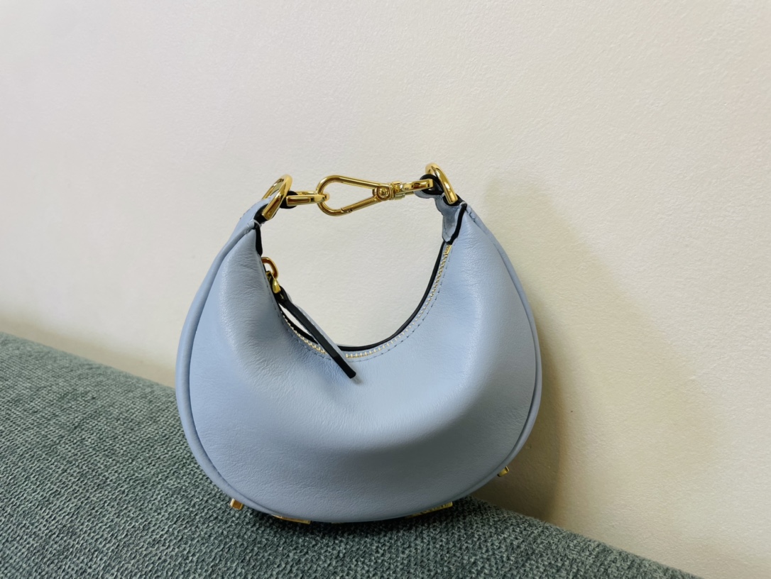 [TOP] FENDI Graphy Mini Bag - Blue