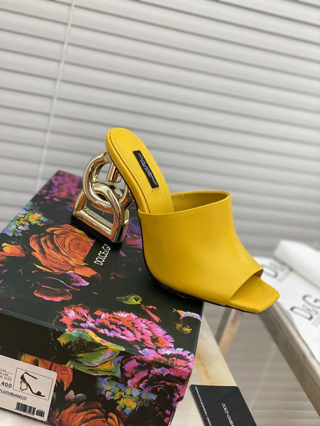 [TOP] Dolce & Gabbana D&G Slides Leather - 11 Colors