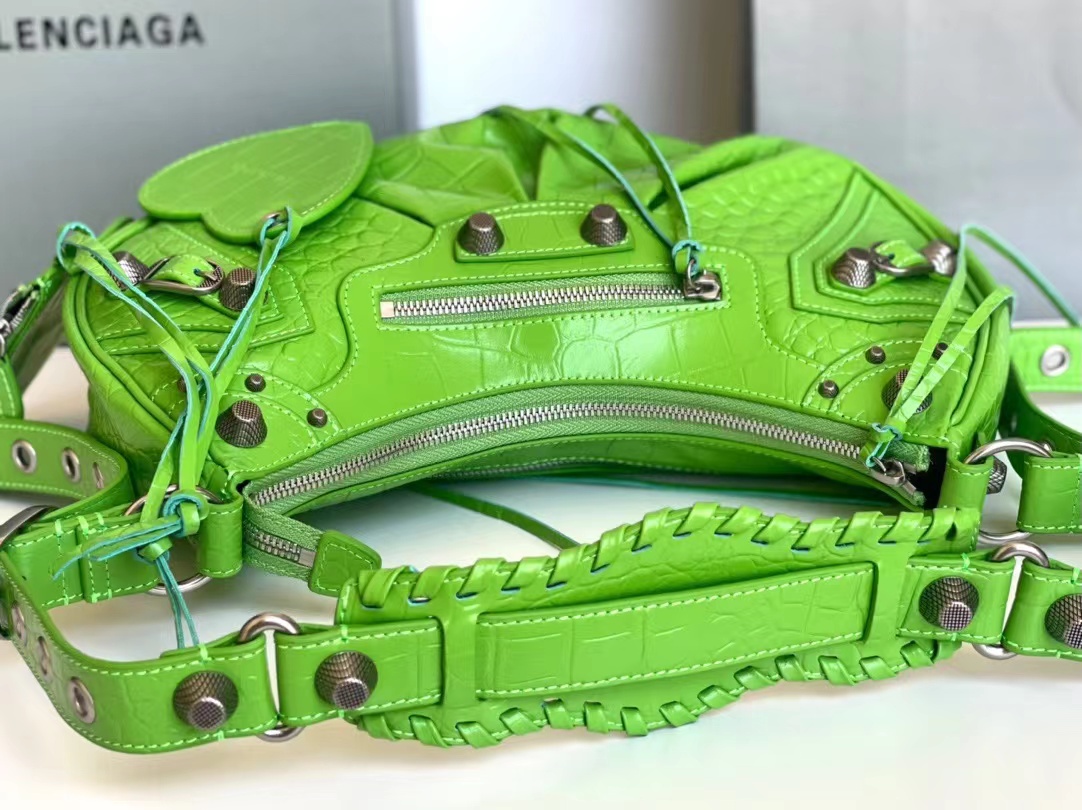 [TOP] BALENCIAGA Le Cagole Bag 26x16x7cm/33x16x8cm - Green
