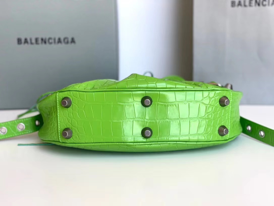 [TOP] BALENCIAGA Le Cagole Bag 26x16x7cm/33x16x8cm - Green