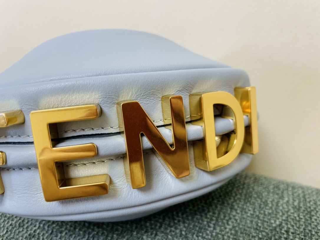 [TOP] FENDI Graphy Mini Bag - Blue