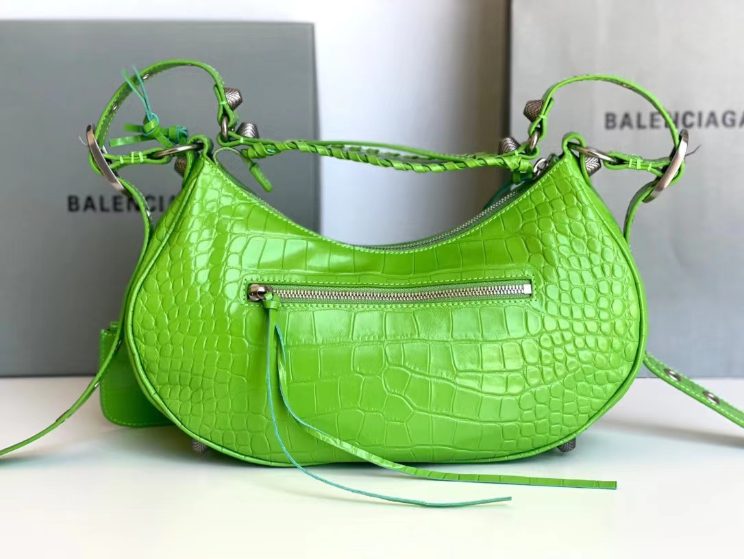 [TOP] BALENCIAGA Le Cagole Bag 26x16x7cm/33x16x8cm - Green
