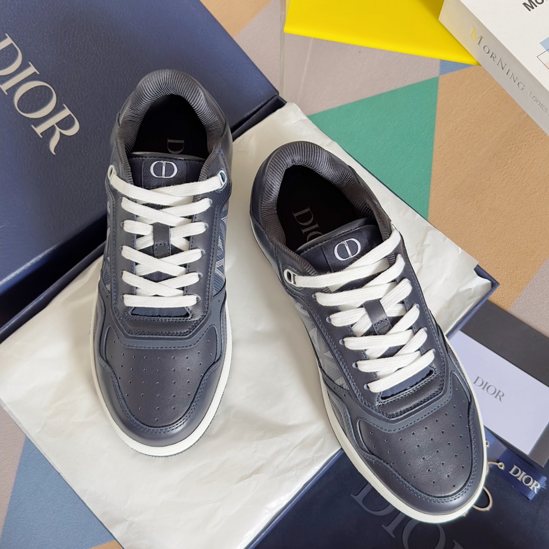 [TOP] Christian Dior B27 Low Top Sneakers - Dark