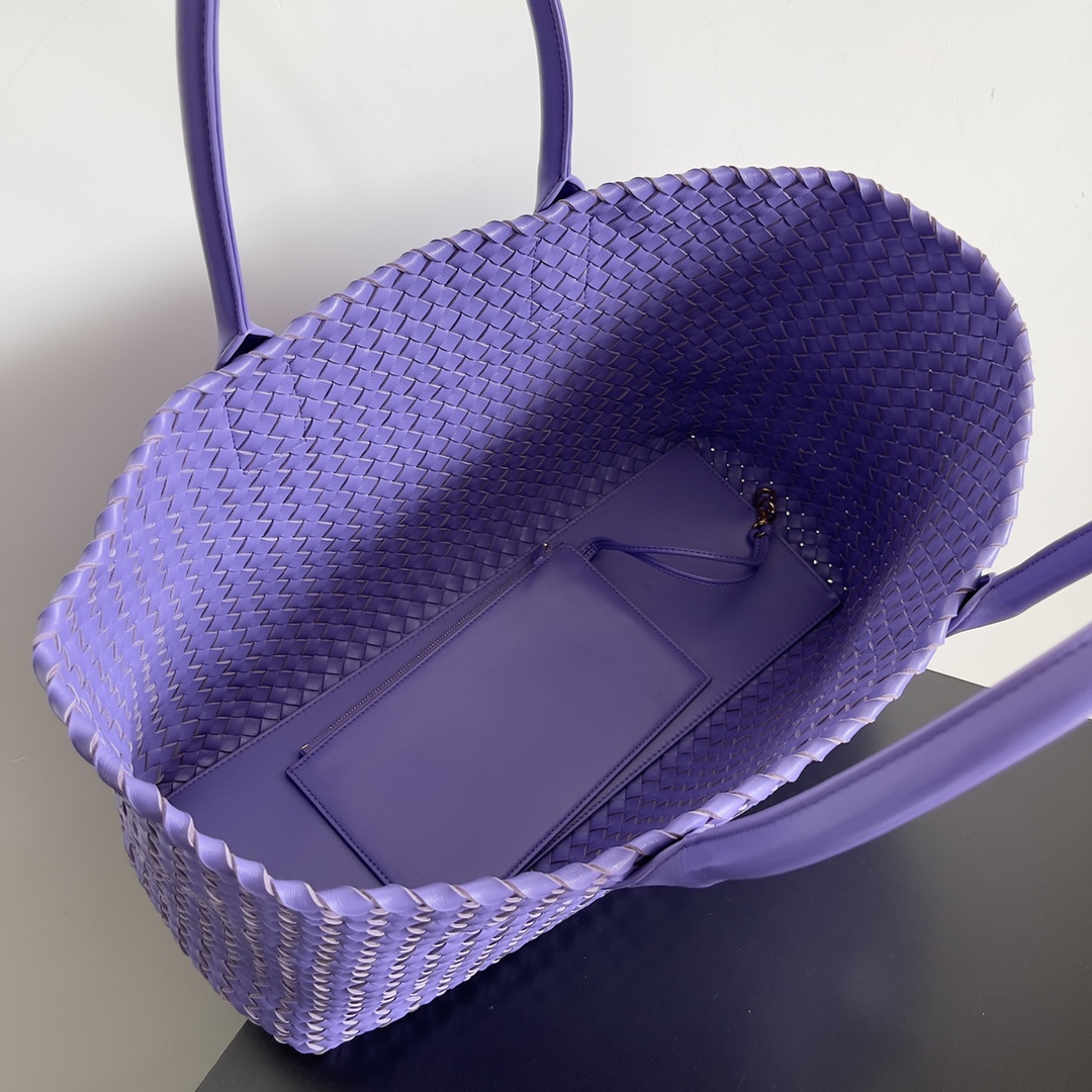 [TOP] Bottega Veneta BV Large Cabat Bags - Purple